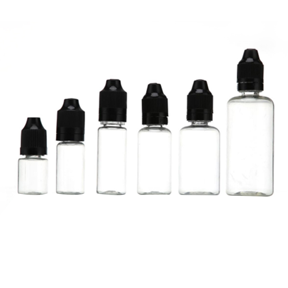 E-liquid Bottle with CR Cap&Tamper Proof Caps